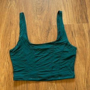 Free People Bralette - XS Emerald NWT